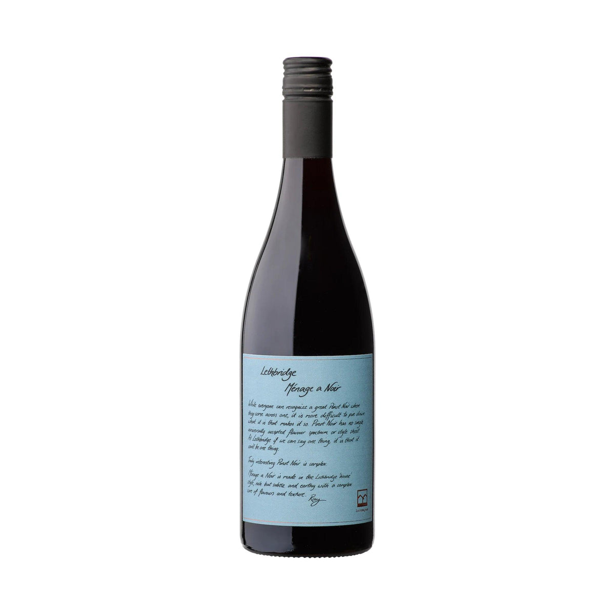 Lethbridge Menage a Noir - Fine Pinot